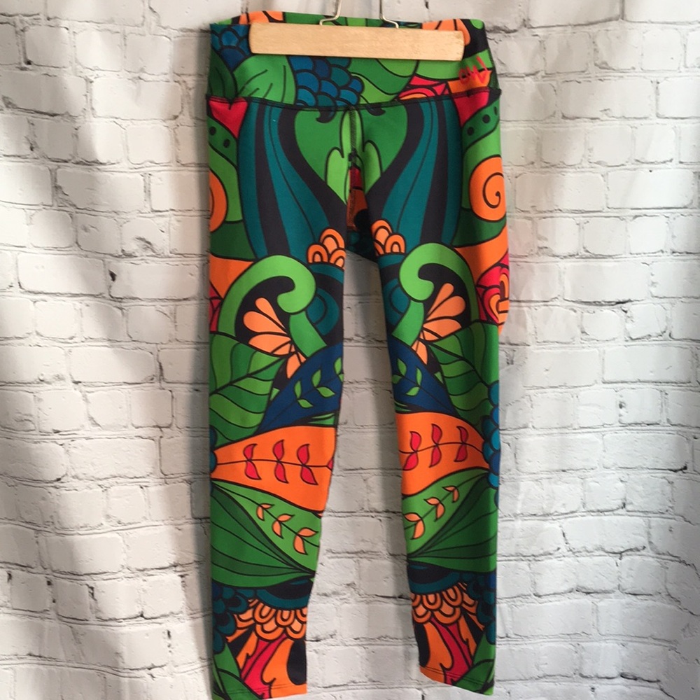 OW fit- tropical yoga pants. Hard to find!